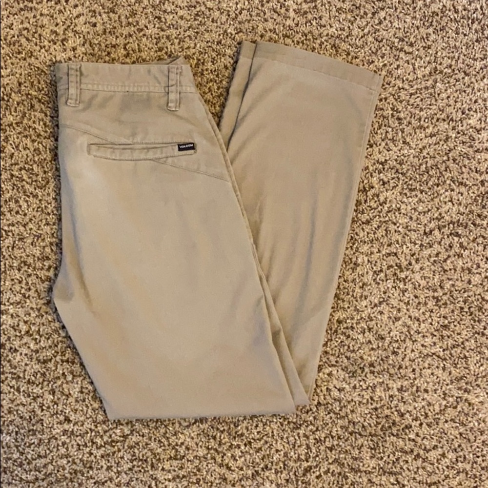 Volcom khaki pants